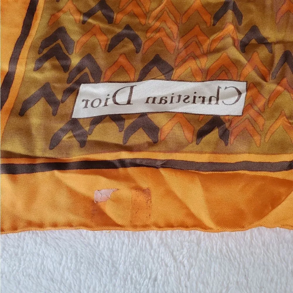 Christian Dior Silk Handkerchief